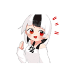 無表情ゐるかちゃん！（個別スタンプ：21）