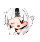 無表情ゐるかちゃん！（個別スタンプ：24）