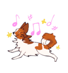 十犬十色！パピヨンスタンプ（個別スタンプ：5）