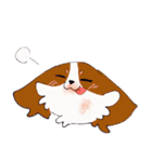 十犬十色！パピヨンスタンプ（個別スタンプ：15）
