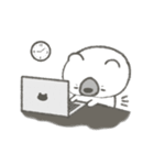 けなくま はびくん 日常・生活・仕事編（個別スタンプ：1）