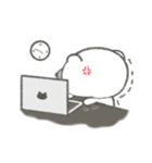 けなくま はびくん 日常・生活・仕事編（個別スタンプ：3）