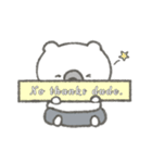 けなくま はびくん 日常・生活・仕事編（個別スタンプ：15）