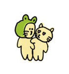 カエルにゃ（個別スタンプ：8）