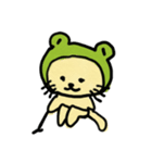 カエルにゃ（個別スタンプ：9）