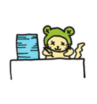 カエルにゃ（個別スタンプ：12）
