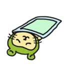 カエルにゃ（個別スタンプ：13）