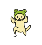 カエルにゃ（個別スタンプ：23）