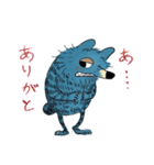 眠れないオオカミ（個別スタンプ：13）