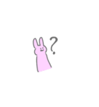 うさぎさんの情緒（個別スタンプ：8）