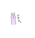 うさぎさんの情緒（個別スタンプ：10）