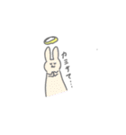 うさぎさんの情緒（個別スタンプ：19）