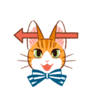マーマレードキャットスタンプ（個別スタンプ：25）