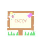 かわいい英語あいさつスタンプ（個別スタンプ：5）