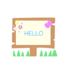 かわいい英語あいさつスタンプ（個別スタンプ：6）