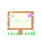 かわいい英語あいさつスタンプ（個別スタンプ：9）