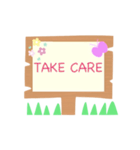 かわいい英語あいさつスタンプ（個別スタンプ：12）