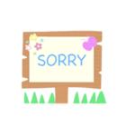 かわいい英語あいさつスタンプ（個別スタンプ：15）