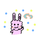 ふわふわ動物スタンプ（個別スタンプ：35）