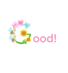 北欧風の絵を組合わせた毎日使えるstamp（個別スタンプ：3）