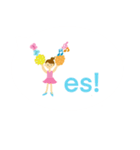 北欧風の絵を組合わせた毎日使えるstamp（個別スタンプ：5）