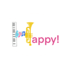 北欧風の絵を組合わせた毎日使えるstamp（個別スタンプ：6）