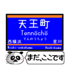 相鉄線 いずみ野線 駅名今まだこの駅です！（個別スタンプ：4）