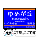 相鉄線 いずみ野線 駅名今まだこの駅です！（個別スタンプ：24）