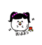 ツインテールたまごちゃん（個別スタンプ：1）