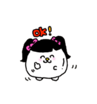 ツインテールたまごちゃん（個別スタンプ：3）