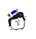 ツインテールたまごちゃん（個別スタンプ：4）