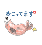三毛猫ひめちゃん（個別スタンプ：14）