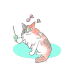 三毛猫ひめちゃん（個別スタンプ：22）