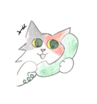 三毛猫ひめちゃん（個別スタンプ：38）