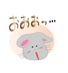 ネズミのひとこと（個別スタンプ：9）