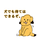 黄色い髪の女の子スタンプ（個別スタンプ：34）