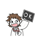 診療放射線技師のかわいいスタンプ（個別スタンプ：14）