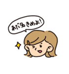 女の子(小学生)のスタンプ（個別スタンプ：28）