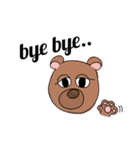動物たちと人間のEnglishスタンプ（個別スタンプ：2）