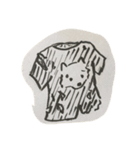 いたわられ犬（個別スタンプ：1）