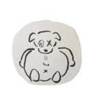 いたわられ犬（個別スタンプ：4）
