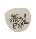 いたわられ犬（個別スタンプ：22）
