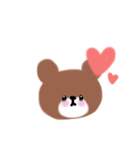 うさたん くまたん（個別スタンプ：6）