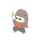 仲良いふたり（個別スタンプ：8）