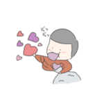 仲良いふたり（個別スタンプ：10）
