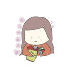仲良いふたり（個別スタンプ：11）