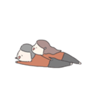 仲良いふたり（個別スタンプ：16）