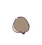 不動のフクロウ（個別スタンプ：5）
