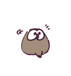 不動のフクロウ（個別スタンプ：6）