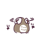 不動のフクロウ（個別スタンプ：13）